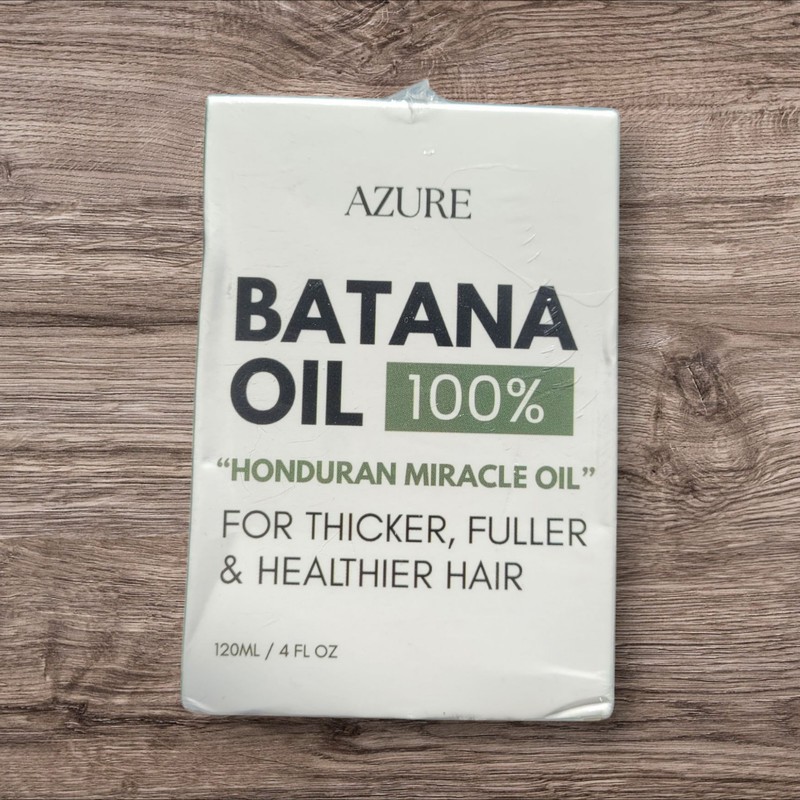 Azure 100% Batana Oil, Honduran Miracle Oil, 4oz EXP 1/2028