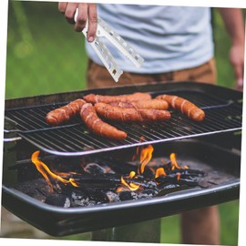 IWOWHERO Multi Function Aluminum Alloy Pot Clip Portable Grill Tongs for Camping Outdoor Cooking Ergonomic Design for Safe Hot Plate Handling Easy to Clean Lightweight BBQ Utensil