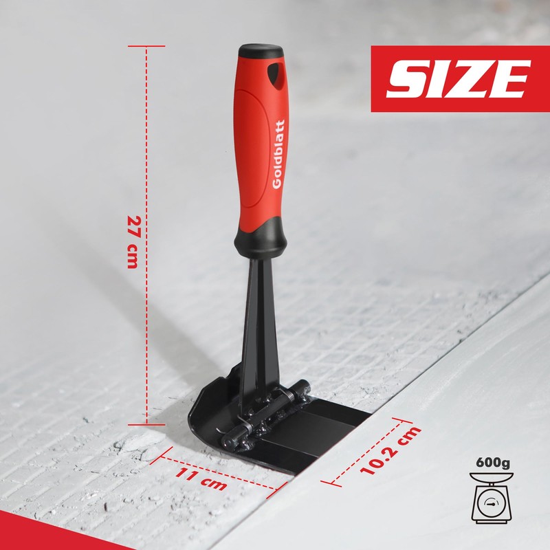 Goldblatt Skirting Board Removal Tool, Trim Puller for Commercial Work,