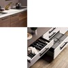 KNOBWELL 10 Pack Black Stainless Steel Kitchen Cabinet Door Handles
