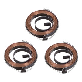 sourcing map Drill Spring Sleeve Input Return Spring 980 mm 41 x 6 x 0.7 mm Pack of 3