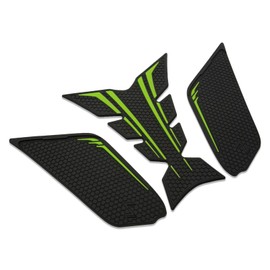 Tank Pad for Kawasaki Z900 Z 900 (ZR900-F) 2024 2017-2025 Motorcycle Gas Tank Protector Side Fuel Tank Sticker Cap Decal Tank Grip Knee Pad Cover Accessory Parts Anti-slip Anti-Scratch (Green)