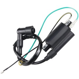 Amavoler Ignition Coil Aftermarket Replacement Parts Compatible for Honda CB350 1968-1972, CL350 1968-1973, SL350 1969-1973, CB360T 1975-1977...