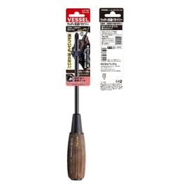 ベッセル(VESSEL) ウッディ 貫通ドライバー ノンスリップ グリップ +3×150 B-330