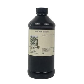 Rum Flavor - Caribbean Flavoring from Premium Rum Extractives for Baking and Cooking - Non-GMO - Gluten Free - Kosher - Vegan - 16 ounces