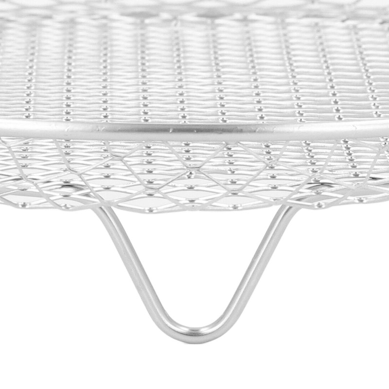 3PCS Fryer Rack Set Stainless Steel Round Stackable Multi Layer
