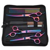 Dog Grooming Scissors Kit Professional Stainless Steel Safety Round Tips
