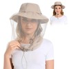 Mosquito Head Net Hat - Bug Cap UPF 50+ Sun
