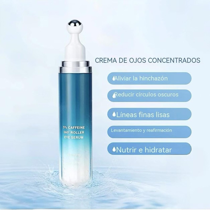 FARSEE Crema para los ojos con cafeína 2pcs para combatir