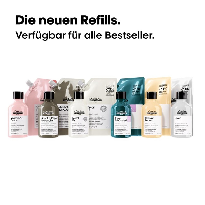 L'Oréal Professionnel Shampoo for Structural Damaged Hair, for Molecular Deep