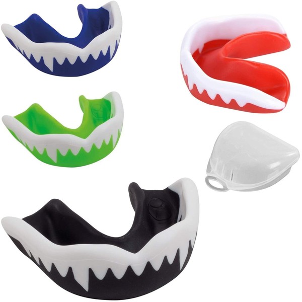 mmasport Professional Single Gel Mouthguard Protection Unisex Moldable Non-Toxic with