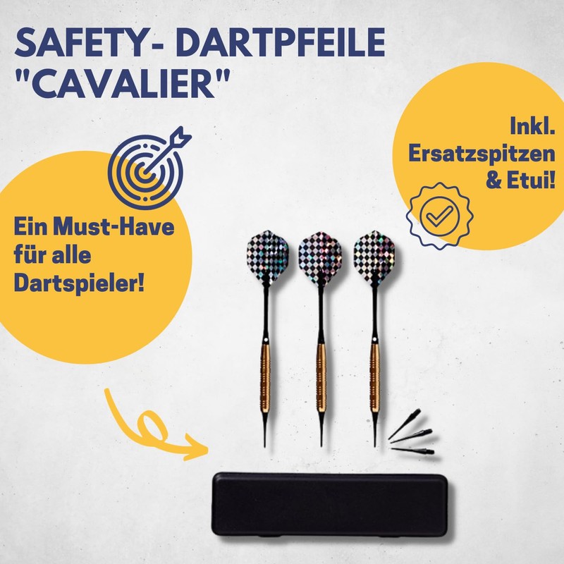 Best Sporting Safety Cavalier Darts - 3 x 16, 18