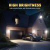 Willpower 400W Flood Lights Outdoor,40000LM Bright Floodlight with Plug 110V