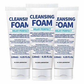 W. 밀키퍼펙트 클렌징폼 120ml x3 W. Milk Keeper Perfect Cleansing Foam 120ml x3