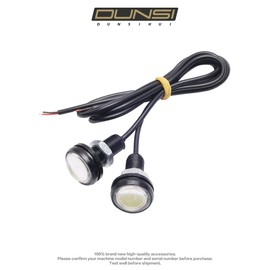 DUNSIHUI 10 pair 9W Eagle Eye LED Light Lamp, 6500k Xenon White 12V 23MM LED Eagle Eye Lamp for Car Van SUV Coupe Sedan DRL Fog Light Daytime Running DRL Tail Backup Light Motorcycle Light