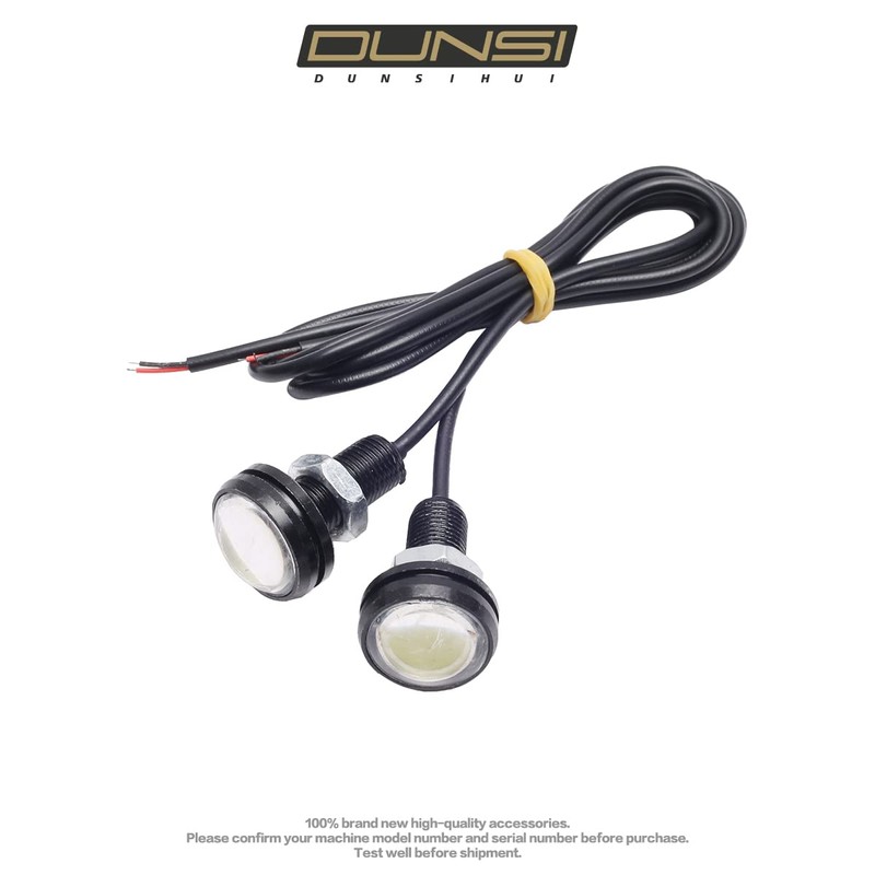 DUNSIHUI 10 pair 9W Eagle Eye LED Light Lamp, 6500k