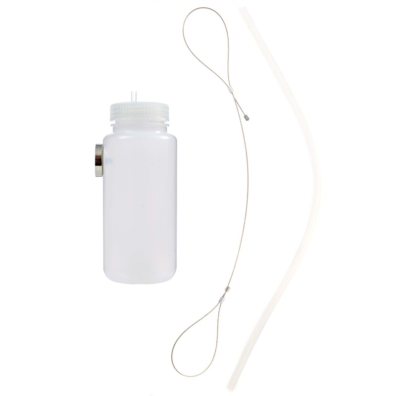 Mission Automotive Brake Bleeder Kit - 16 Oz, White -