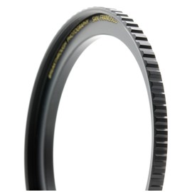 Breakthrough Photography 95mm to 105mm Step-Up Lens Adapter Ring for Filters, Made of CNC Machined Brass with Matte Black Electroplated Finish