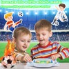 Yeefunjoy Mini Tabletop Football Game, Table Soccer Game with 2