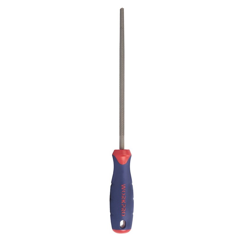 WORKPRO W051005 Round File, 8 In., High Carbon Hardened Steel