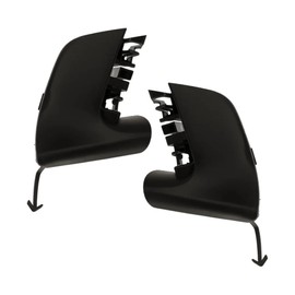 KarParts360 for Lexus RX450h 2015 Tow Hook Covers Front, Driver and Passenger Side | Pair | Plastic | Primed | Replacement for LX1029109, LX1029110 | 521270E921, 521280E913