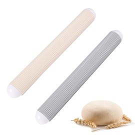 KASESSS 2 Stück Nudelholz, 27cm Teigrolle, Rolling Pin Stabil, Nudelholz Klein Langlebig, Fondant Roller Perfekt Küche Backzubehör für Teigfladen, Fondant, Pizza, Cookie, Nudelteig, Mürbeteig