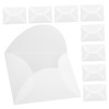 Pack of 10 Envelopes Transparent Envelopes Parchment Envelopes 5 x