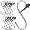Sopito Hooks for Hanging, Pack of 8 S Hooks with