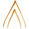 8" Salad Tongs - Maple