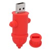 Cartoon Fire Hydrant Shaped USB Flash Drive Cute Home Office