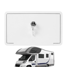 RV Access Door, Waterproof Access Door With Lock, Deck Hardware for Business Users Inspection Port Ceiling Floor Commercial Home Users