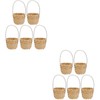 Happyyami 10 x Small Wicker Basket
