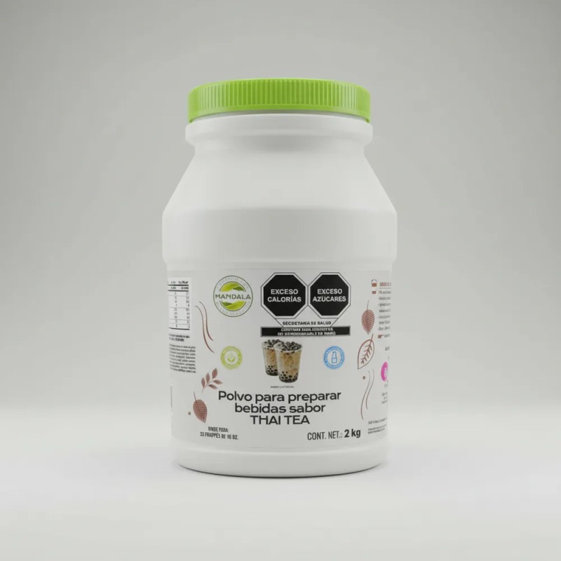 Base Mandala Thai Tea - 2kg Para Frappe Y Latte