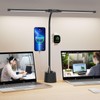 LED Desk Lamp 2600 Lumens 12W, Dual Head Table Lamp