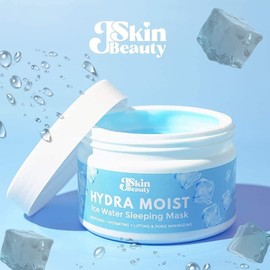 J Skin Beauty Hydra Moist Ice Water Sleeping Mask 300g - Soothing Hydrating Lifting and Pore Minimizing