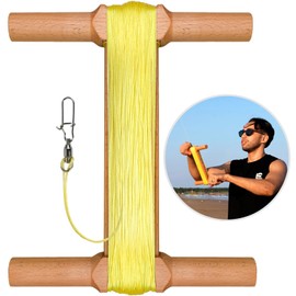 SGftre Large Kite Hand Launcher，656ft Kite String with Reel & Spool for Professional Outdoor Kite Flying，Sturdy and Durable Beach Kites for Outdoor Games & Activities (656ft Large Kite Hand Launcher)