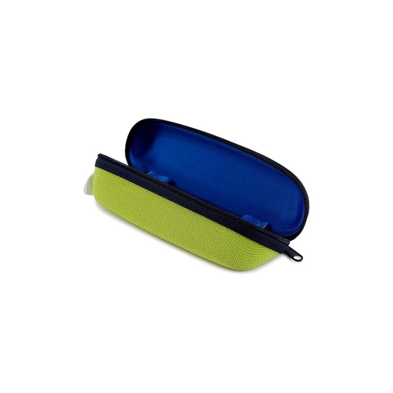 Tacy LM-70081-8 Glasses Case, Stylish, Gadget Pouch, Hard Case, Zipper,