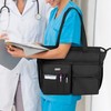 LoDrid Visit Nursing Bag Nurse Medical Bag Large Capacity A4