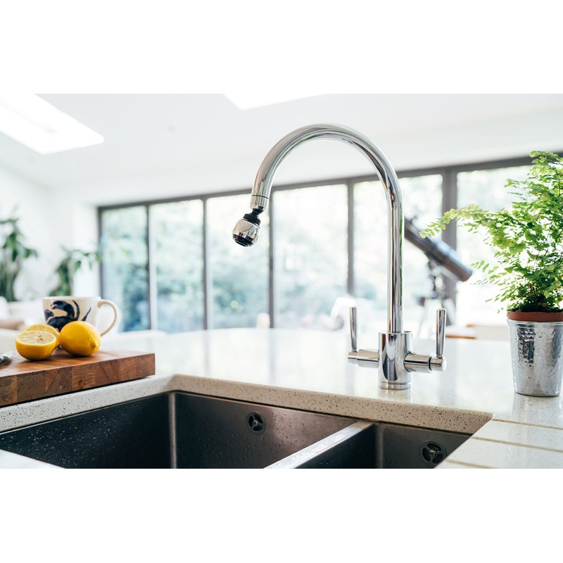 Eco-flow Sirrus | Two Function Tap Aerator/Shower Flow with 360
