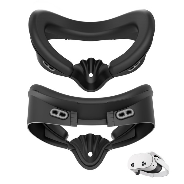 TRANSNOVO Face Cover Pad Facial Interface Compatible with Oculus/Meta Quest