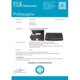 FLEXIBILITE® Waiter's Wallet, Professional Water Buffalo Real Leather with RFID [2024] Waiter's Wallet (18.5 x 9.5 x 4.5 cm W x H x D) Waiter's Wallet, Waiter's Wallet, Taxi Wallet, Waiter's Wallet,