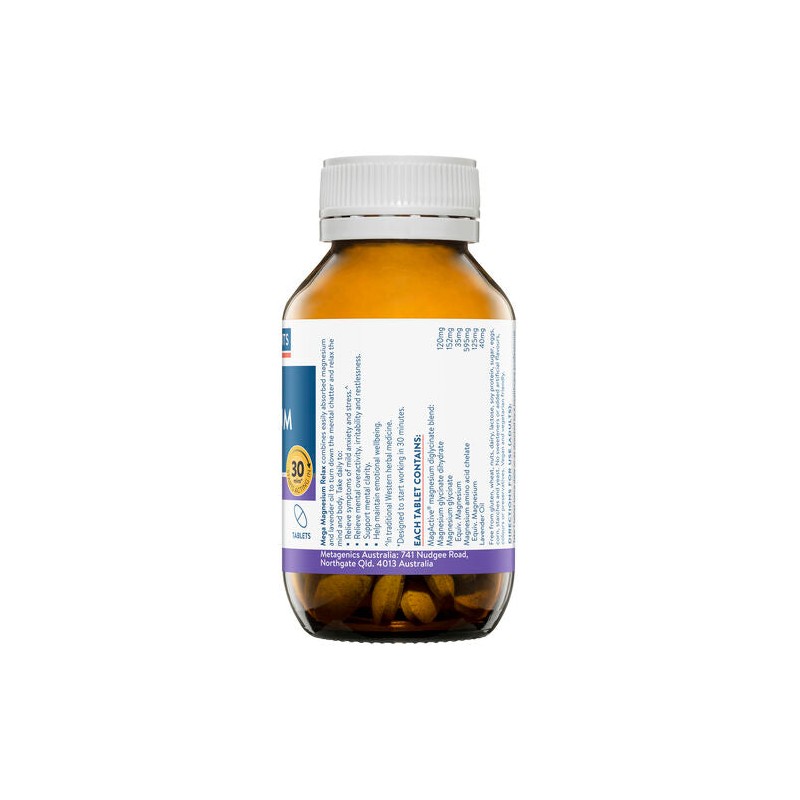 Ethical Nutrients Mega Magnesium Relax Muscle Health 60 Tablets