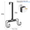 Ironing Board Holder Wall Mount/Over The Door Ironing Board Hanger,