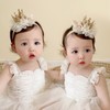 Bianhuan Baby Hair Band, Ribbon, Crown, For Kids, Baby Hair