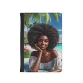Melanated Princess Passport Cover
