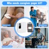 DAYTECH Wireless Caregiver Pager Emergency Button for Seniors WiFi Smart