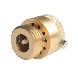 HYDRO MASTER Vacuum Breaker Valve,Hose Bib Backflow Preventer, 3/4 Inch, Brass Finish