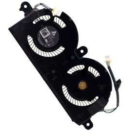 Deal4GO Dual CPU & GPU Cooling Fan Assembly 980WH 0980WH Replacement for Dell XPS 13 9370 9380 P82G