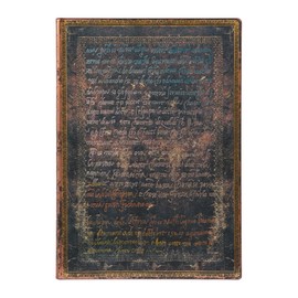 Michelangelo, Handwriting (Embellished Manuscripts Collection) Midi Lined Softcover Flexi Journal (Elastic Band Closure)