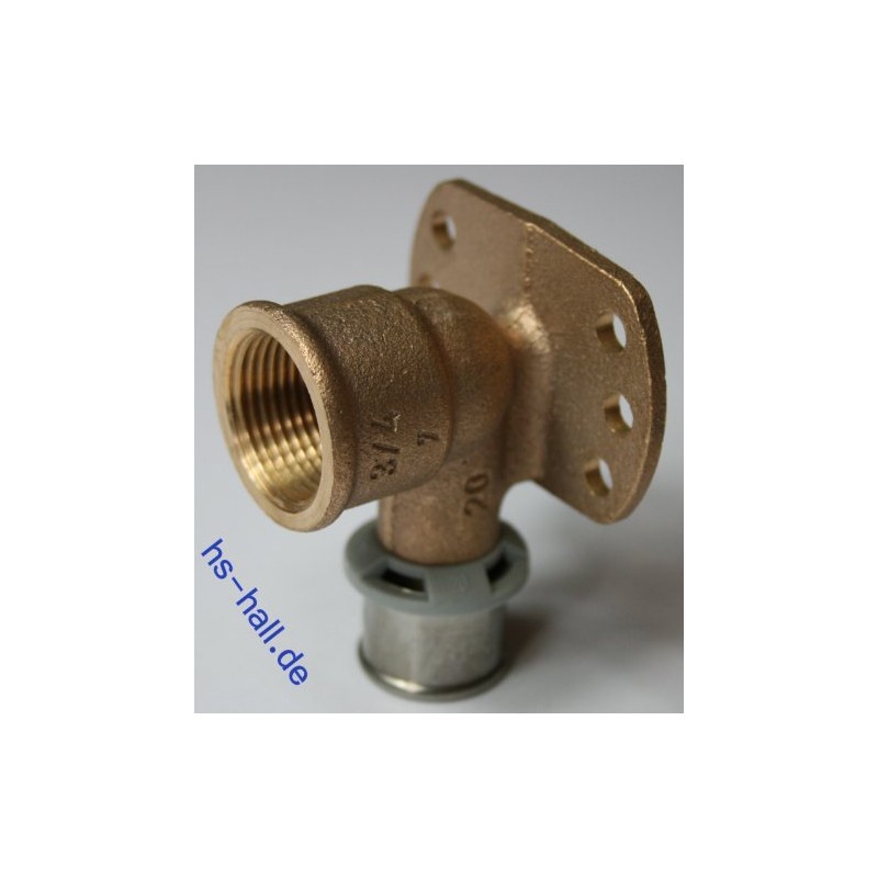 Viega Sanfix P Fosta Wall Plate 20 x 3/4 Inch